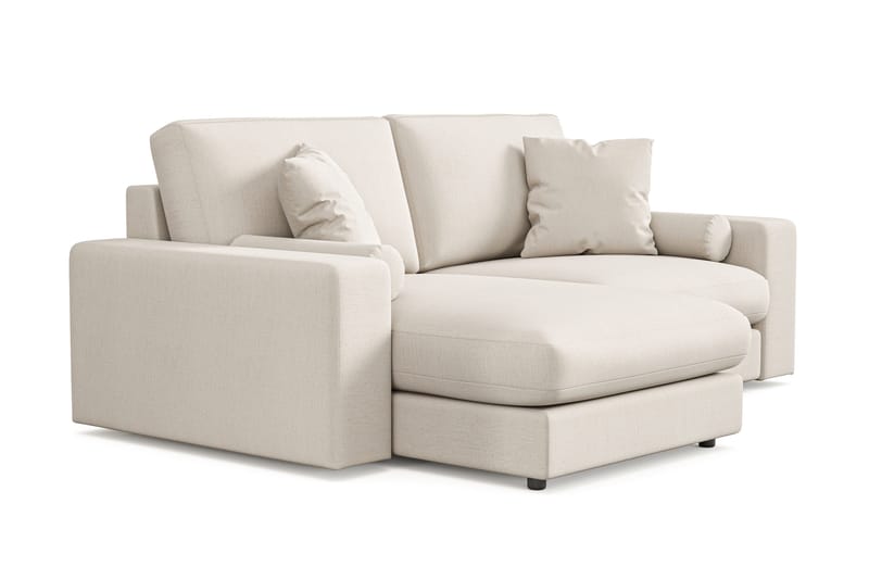 Arken Lyx 3-sits Vändbar L-formad Djup Divansoffa i Tyg - Ljusbeige - Products - Möbler - Soffa - Divansoffa & schäslongsoffa - 3 sits soffa med divan