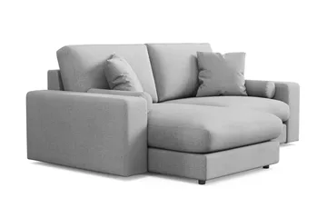 Arken Lyx 3-sits Vändbar L-formad Djup Divansoffa i Tyg - Ljusgrå - Products - Möbler - Soffa - Divansoffa & schäslongsoffa - 3 sits soffa med divan