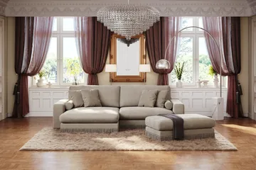 Arken Lyx 4-sits Vändbar L-formad Djup Divansoffa i Sammet - Beige - Products - Möbler - Soffa - Divansoffa & schäslongsoffa - 4 sits soffa med divan