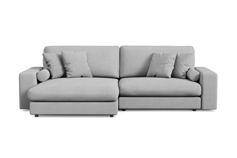 Arken Lyx 4-sits Vändbar L-formad Djup Divansoffa i Tyg - Ljusgrå - Products - Möbler - Soffa - Divansoffa & schäslongsoffa - 4 sits soffa med divan