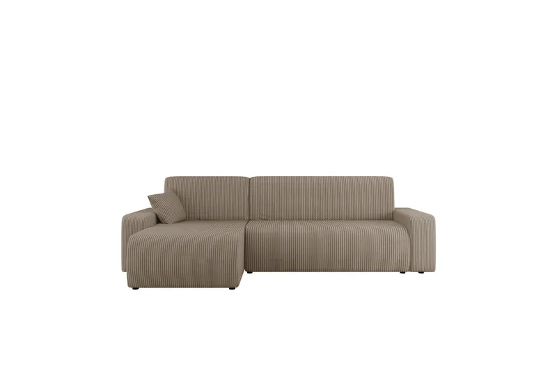 Barile Soffa med Divan 3-sits - Beige - Products - Möbler - Soffa - Divansoffa & schäslongsoffa - 3 sits soffa med divan