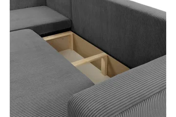 Barile Soffa med Divan 3-sits - Ljusgrå - Products - Möbler - Soffa - Divansoffa & schäslongsoffa - 3 sits soffa med divan