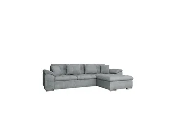 Camior Soffa med Divan 3-sits - Grå - Products - Möbler - Soffa - Divansoffa & schäslongsoffa - 3 sits soffa med divan