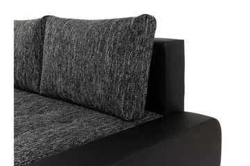 Cerys Soffa med Divan 3-sits - Grå - Products - Möbler - Soffa - Divansoffa & schäslongsoffa - 3 sits soffa med divan