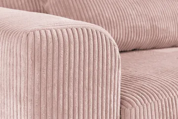 Copenhagen 4-sits Högervänd L-formad Divansoffa i Manchester - Rosa - Products - Möbler - Soffa - Divansoffa & schäslongsoffa - 4 sits soffa med divan