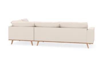 Copenhagen 4-sits Högervänd L-formad Schäslongsoffa i Manchester - Beige - Products - Möbler - Soffa - Divansoffa & schäslongsoffa - 4 sits soffa med divan