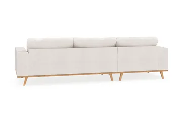 Copenhagen 4-sits Vänstervänd L-formad Divansoffa i Bouclé - Vit - Products - Möbler - Soffa - Divansoffa & schäslongsoffa - 4 sits soffa med divan