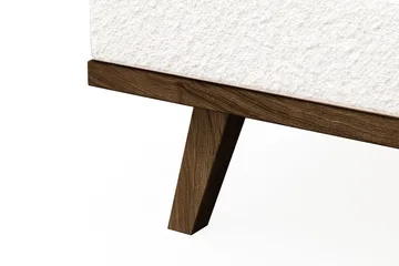 Copenhagen 4-sits Vänstervänd L-formad Divansoffa i Bouclé - Vit - Products - Möbler - Soffa - Divansoffa & schäslongsoffa - 4 sits soffa med divan