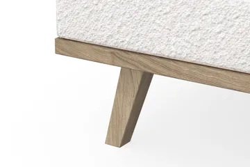 Copenhagen 4-sits Vänstervänd L-formad Divansoffa i Bouclé - Vit - Products - Möbler - Soffa - Divansoffa & schäslongsoffa - 4 sits soffa med divan