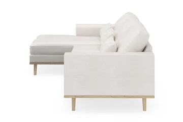 Copenhagen 4-sits Vänstervänd L-formad Divansoffa i Bouclé - Vit - Products - Möbler - Soffa - Divansoffa & schäslongsoffa - 4 sits soffa med divan