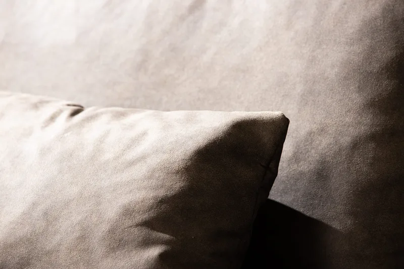 Copenhagen 4-sits Vänstervänd L-formad Divansoffa i Konstläder - Mörkgrå - Products - Möbler - Soffa - Divansoffa & schäslongsoffa - 4 sits soffa med divan