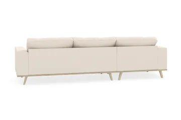 Copenhagen 4-sits Vänstervänd L-formad Divansoffa i Manchester - Beige - Products - Möbler - Soffa - Divansoffa & schäslongsoffa - 4 sits soffa med divan