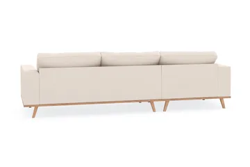 Copenhagen 4-sits Vänstervänd L-formad Divansoffa i Manchester - Beige - Products - Möbler - Soffa - Divansoffa & schäslongsoffa - 4 sits soffa med divan