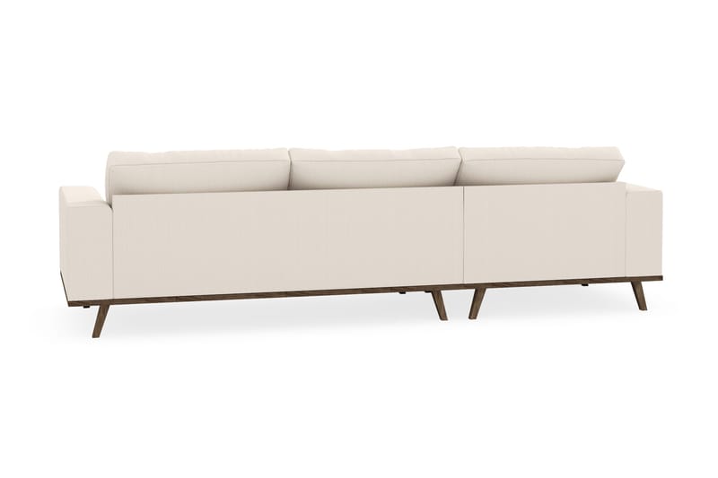 Copenhagen 4-sits Vänstervänd L-formad Divansoffa i Manchester - Beige - Products - Möbler - Soffa - Divansoffa & schäslongsoffa - 4 sits soffa med divan