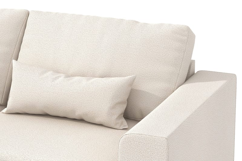 Copenhagen 4-sits Vänstervänd L-formad Divansoffa i Tyg - Beige - Products - Möbler - Soffa - Divansoffa & schäslongsoffa - 4 sits soffa med divan