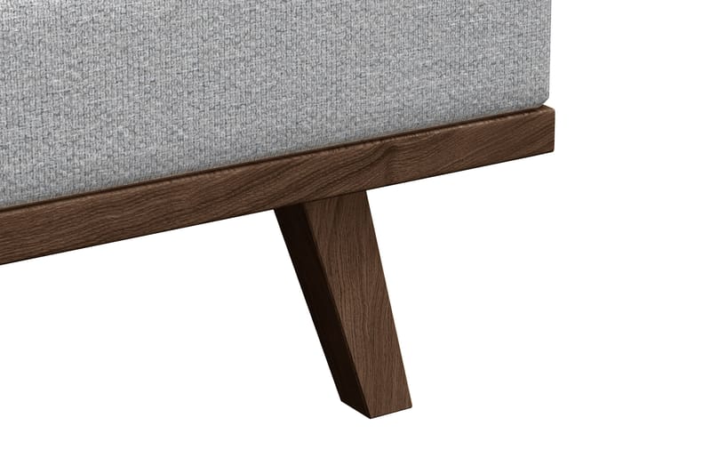Copenhagen 4-sits Vänstervänd L-formad Divansoffa i Tyg - Ljusgrå - Products - Möbler - Soffa - Divansoffa & schäslongsoffa - 4 sits soffa med divan