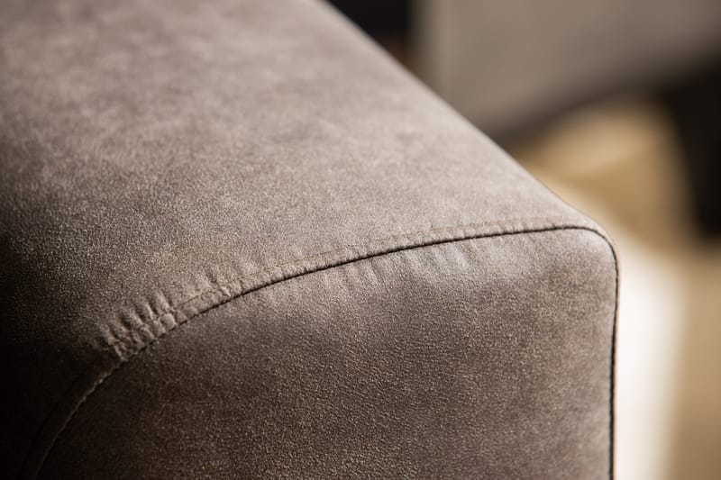 Copenhagen 4-sits Vänstervänd L-formad Schäslongsoffa i Konstläder - Mörkgrå - Products - Möbler - Soffa - Divansoffa & schäslongsoffa - 4 sits soffa med divan