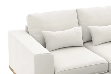 Copenhagen Compact 3-sits Vändbar L-formad Divansoffa i Tyg - Ljusgrå - Products - Möbler - Soffa - Divansoffa & schäslongsoffa - 3 sits soffa med divan