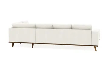 Copenhagen Compact 4-sits Högervänd U-formad Large Soffa med Divan och Schäslong i Tyg - Ljusgrå - Products - Möbler - Soffa - Divansoffa & schäslongsoffa - 4 sits soffa med divan