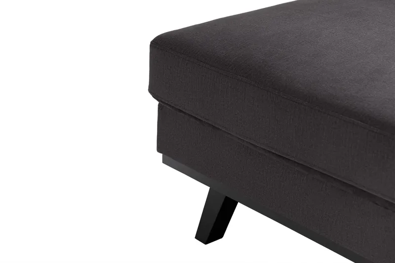 Copenhagen Compact 4-sits Vänstervänd U-formad Large Soffa med Divan och Schäslong i Sammet - Mörkgrå - Products - Möbler - Soffa - Divansoffa & schäslongsoffa - 4 sits soffa med divan