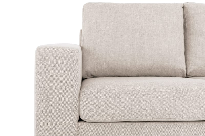 Crazy 3-sits Högervänd L-formad Schäslongsoffa i Tyg - Beige - Products - Möbler - Soffa - Divansoffa & schäslongsoffa - 2 sits soffa med divan