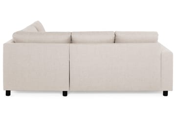 Crazy 3-sits Högervänd L-formad Schäslongsoffa i Tyg - Beige - Products - Möbler - Soffa - Divansoffa & schäslongsoffa - 2 sits soffa med divan