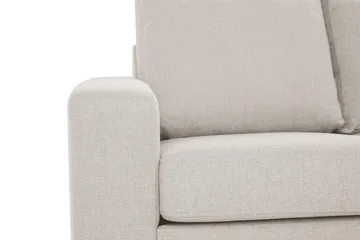 Crazy 3-sits Högervänd L-formad Schäslongsoffa i Tyg - Beige - Products - Möbler - Soffa - Divansoffa & schäslongsoffa - 2 sits soffa med divan