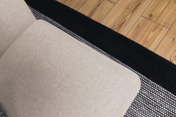Crazy 3-sits Högervänd L-formad Schäslongsoffa i Tyg - Beige - Products - Möbler - Soffa - Divansoffa & schäslongsoffa - 2 sits soffa med divan