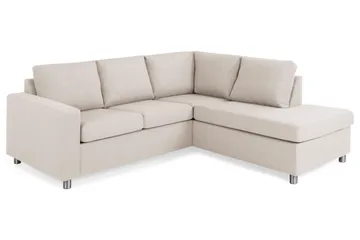 Metall,Runda Metallben - Beige