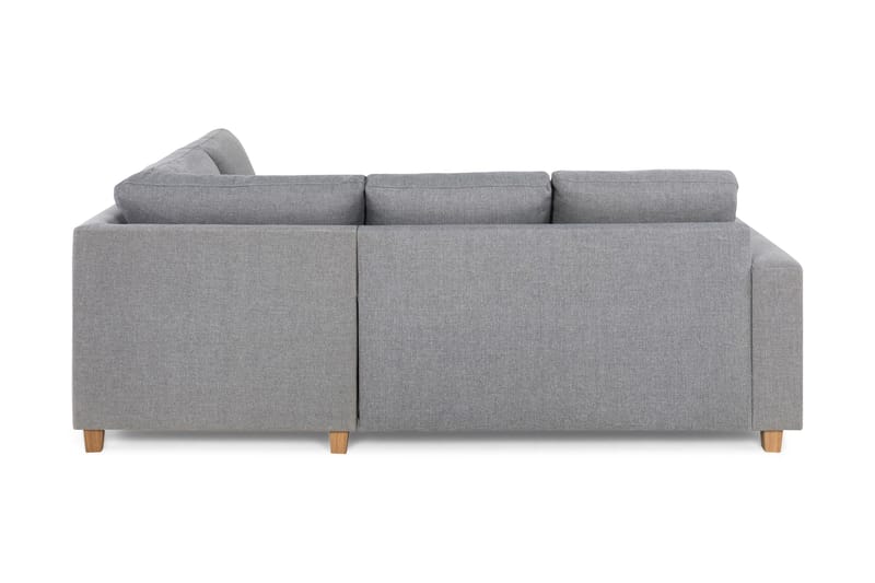Crazy 3-sits Högervänd L-formad Schäslongsoffa i Tyg - Grå - Products - Möbler - Soffa - Divansoffa & schäslongsoffa - 2 sits soffa med divan