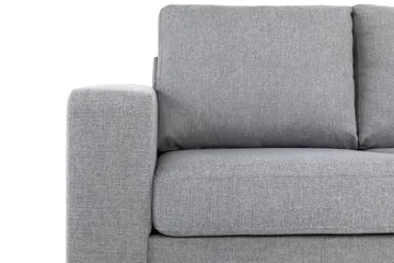 Crazy 3-sits Högervänd L-formad Schäslongsoffa i Tyg - Grå - Products - Möbler - Soffa - Divansoffa & schäslongsoffa - 2 sits soffa med divan