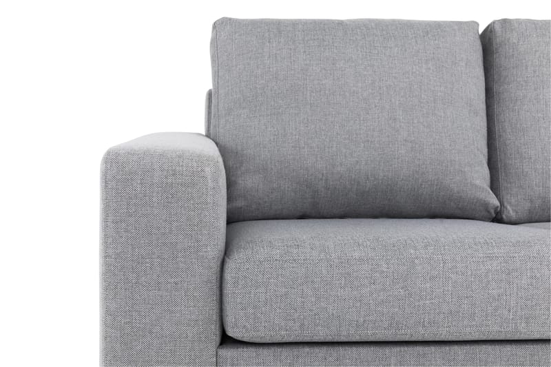 Crazy 3-sits Högervänd L-formad Schäslongsoffa i Tyg - Grå - Products - Möbler - Soffa - Divansoffa & schäslongsoffa - 2 sits soffa med divan
