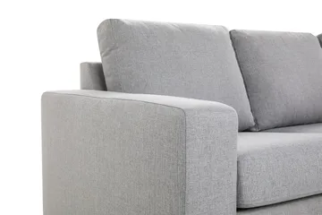 Crazy 3-sits Högervänd L-formad Schäslongsoffa i Tyg - Grå - Products - Möbler - Soffa - Divansoffa & schäslongsoffa - 2 sits soffa med divan