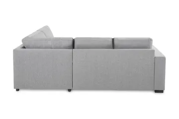 Crazy 3-sits Högervänd L-formad Schäslongsoffa i Tyg - Grå - Products - Möbler - Soffa - Divansoffa & schäslongsoffa - 2 sits soffa med divan