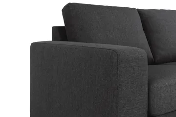Crazy 3-sits Vändbar L-formad Divansoffa i Tyg - Antracit - Products - Möbler - Soffa - Divansoffa & schäslongsoffa - 3 sits soffa med divan
