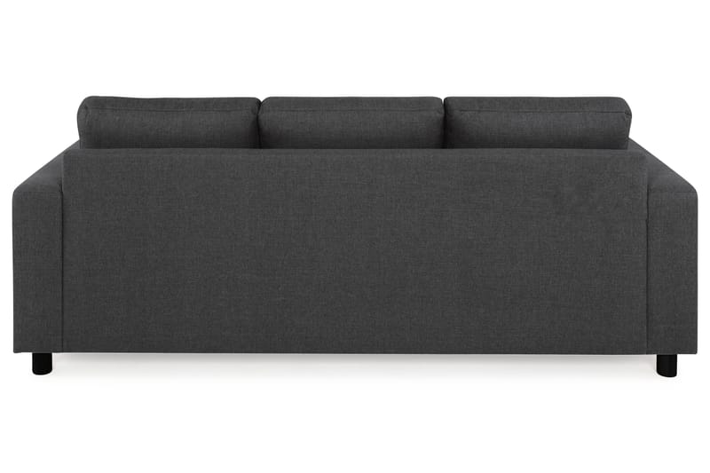 Crazy 3-sits Vändbar L-formad Divansoffa i Tyg - Antracit - Products - Möbler - Soffa - Divansoffa & schäslongsoffa - 3 sits soffa med divan