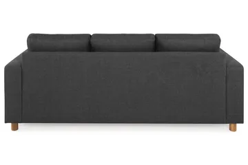 Crazy 3-sits Vändbar L-formad Divansoffa i Tyg - Antracit - Products - Möbler - Soffa - Divansoffa & schäslongsoffa - 3 sits soffa med divan
