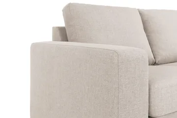 Crazy 3-sits Vändbar L-formad Divansoffa i Tyg - Beige - Products - Möbler - Soffa - Divansoffa & schäslongsoffa - 3 sits soffa med divan
