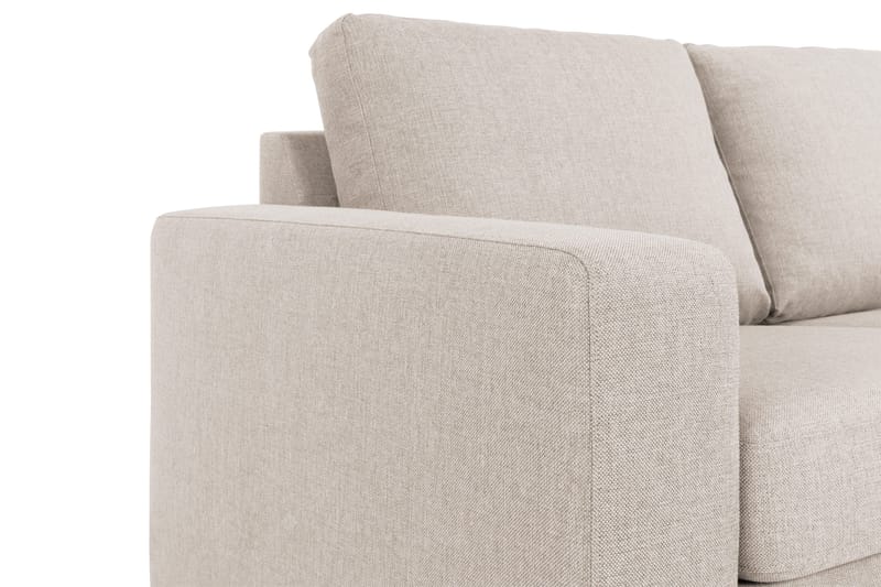 Crazy 3-sits Vändbar L-formad Divansoffa i Tyg - Beige - Products - Möbler - Soffa - Divansoffa & schäslongsoffa - 3 sits soffa med divan