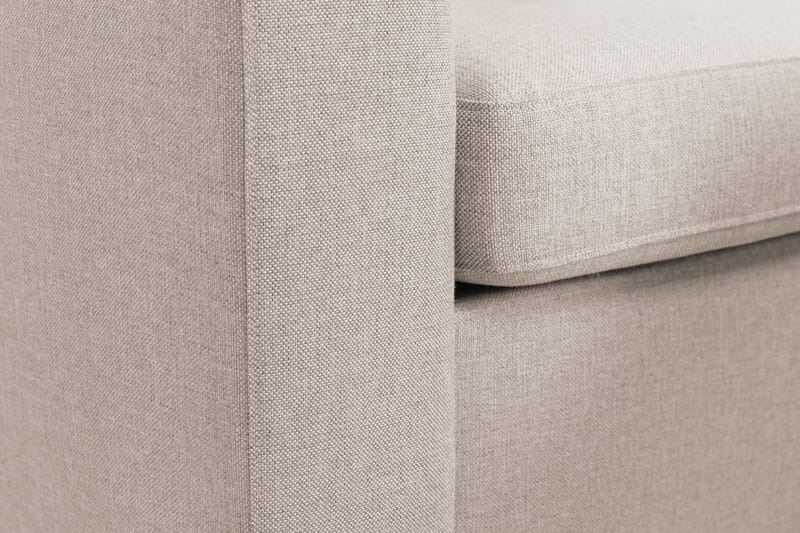 Crazy 3-sits Vändbar L-formad Divansoffa i Tyg - Beige - Products - Möbler - Soffa - Divansoffa & schäslongsoffa - 3 sits soffa med divan