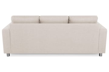 Crazy 3-sits Vändbar L-formad Divansoffa i Tyg - Beige - Products - Möbler - Soffa - Divansoffa & schäslongsoffa - 3 sits soffa med divan