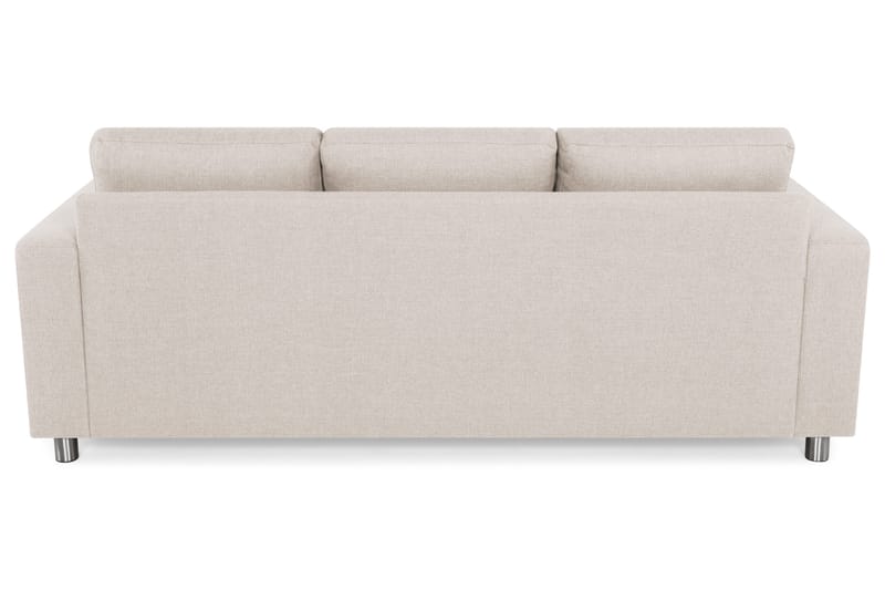 Crazy 3-sits Vändbar L-formad Divansoffa i Tyg - Beige - Products - Möbler - Soffa - Divansoffa & schäslongsoffa - 3 sits soffa med divan