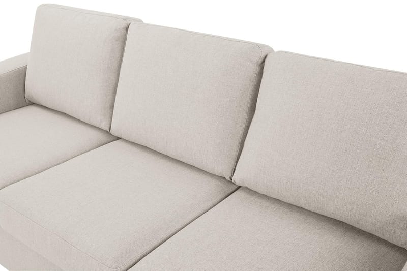 Crazy 3-sits Vändbar L-formad Divansoffa i Tyg - Beige - Products - Möbler - Soffa - Divansoffa & schäslongsoffa - 3 sits soffa med divan
