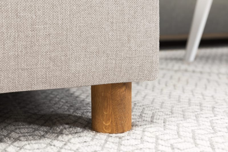 Crazy 3-sits Vändbar L-formad Divansoffa i Tyg - Beige - Products - Möbler - Soffa - Divansoffa & schäslongsoffa - 3 sits soffa med divan