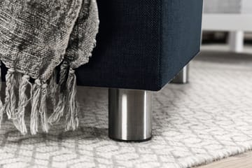 Crazy 3-sits Vändbar L-formad Divansoffa i Tyg - Blå - Products - Möbler - Soffa - Divansoffa & schäslongsoffa - 3 sits soffa med divan