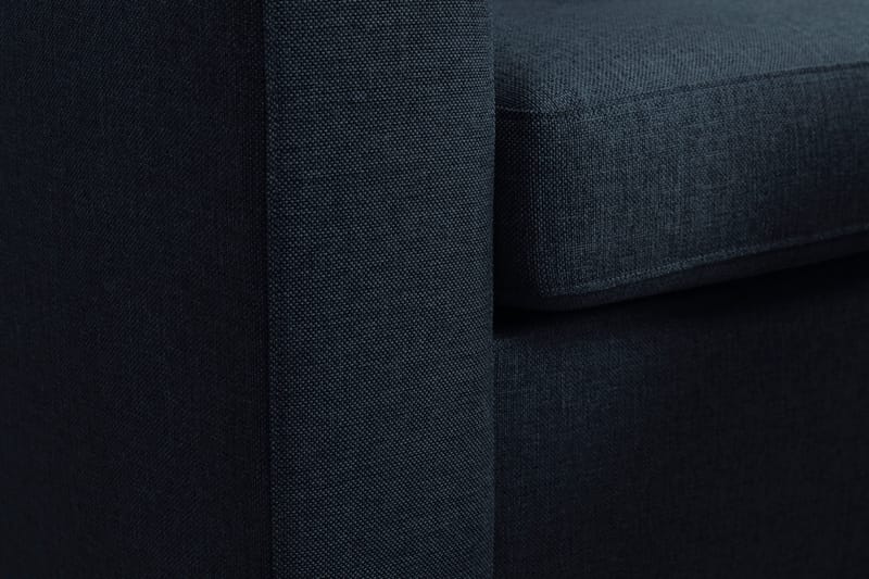 Crazy 3-sits Vändbar L-formad Divansoffa i Tyg - Blå - Products - Möbler - Soffa - Divansoffa & schäslongsoffa - 3 sits soffa med divan