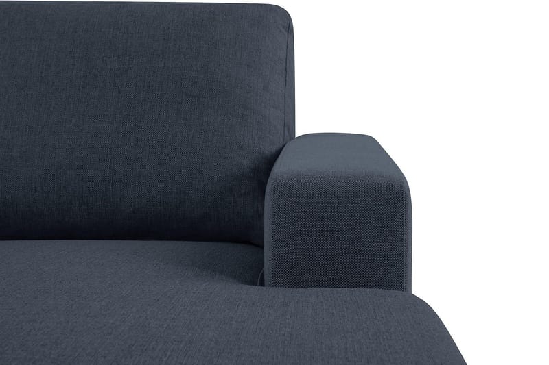 Crazy 3-sits Vändbar L-formad Divansoffa i Tyg - Blå - Products - Möbler - Soffa - Divansoffa & schäslongsoffa - 3 sits soffa med divan