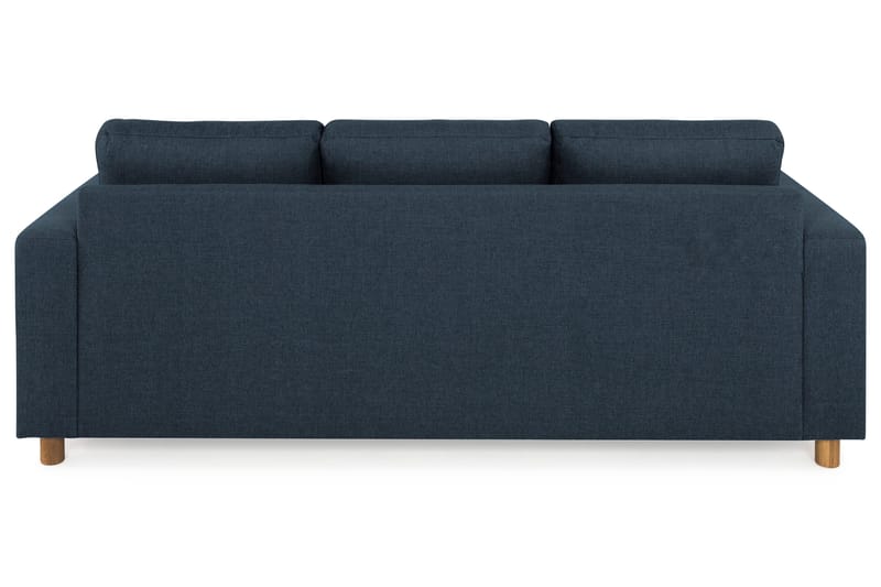 Crazy 3-sits Vändbar L-formad Divansoffa i Tyg - Blå - Products - Möbler - Soffa - Divansoffa & schäslongsoffa - 3 sits soffa med divan