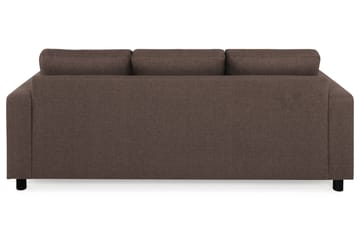 Crazy 3-sits Vändbar L-formad Divansoffa i Tyg - Brun - Products - Möbler - Soffa - Divansoffa & schäslongsoffa - 3 sits soffa med divan