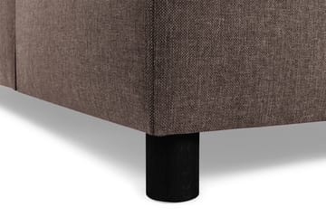 Crazy 3-sits Vändbar L-formad Divansoffa i Tyg - Brun - Products - Möbler - Soffa - Divansoffa & schäslongsoffa - 3 sits soffa med divan